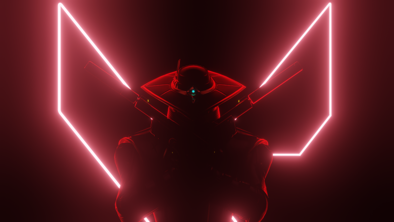 Dark red Valorant wallpaper